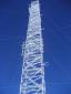 The tower with the 4 anemometers