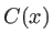 $C(x)$