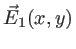 $\vec E_1(x,y)$