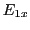 $ E_{1x}$