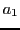 $ a_1$