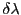 $ \delta\lambda$