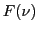 $ F(\nu)$
