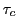 $ \tau_c$