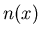 $n(x)$