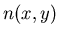$n(x,y)$