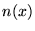 $n(x)$