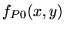 $f_{P0}(x,y)$