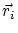 $\vec r_i$