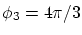 $\phi_3=4 \pi/3$