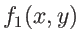 $f_1(x,y)$