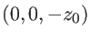 $(0,0,-z_0)$