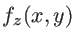 $f_z(x,y)$