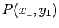 $ P(x_1,y_1)$