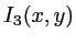 $ I_3(x,y)$