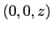 $ (0,0,z)$