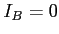 $ I_B=0$