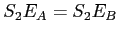 $ S_2E_A=S_2E_B$