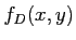 $ f_D(x,y)$