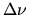 $\Delta\nu$