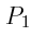 $P_1$
