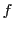 $f$