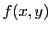$f(x,y)$