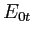$ E_{0t}$