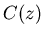 $C(z)$