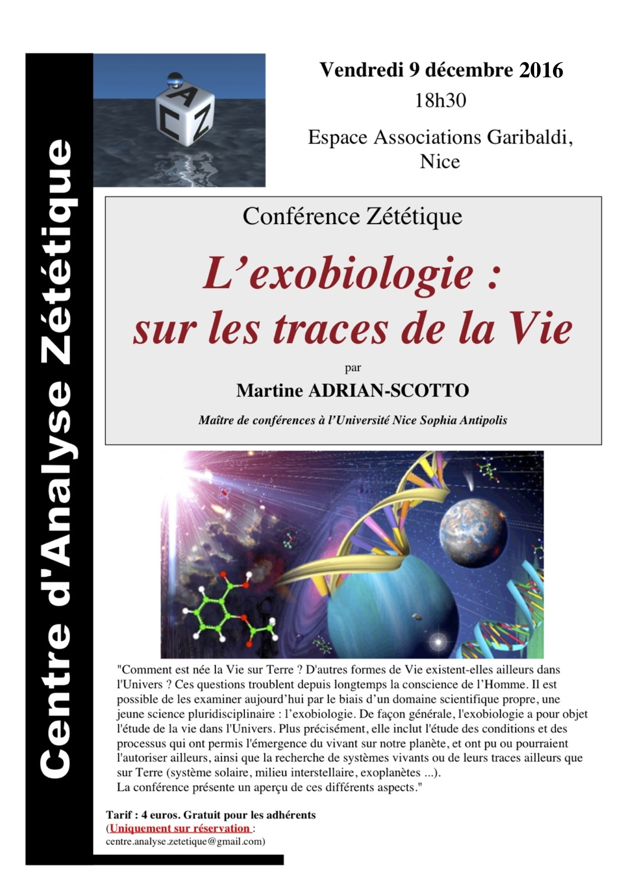2016.12.09-Conf-MS-CAZ-Exobiologie